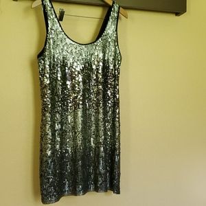 Sequin mini dress